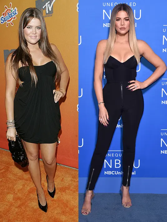 Khloe Kardashian adalah salah satu selebriti yang terkenal dengan diet yang berhasil. (REX/Shutterstock/HollywoodLife)