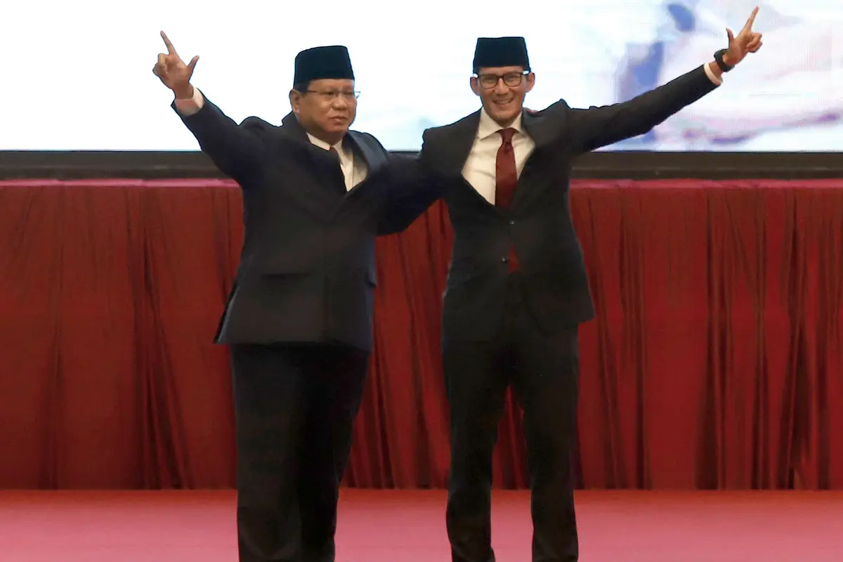 Momen Pidato Kebangsaan Prabowo Sandi Indonesia Menang