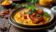 Resep Steak Tempe Saus Kari yang Empuk dan Kaya Rempah