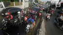 Simpang Mampang Depok memang merupakan kawasan langganan banjir. (merdeka.com/Arie Basuki)
