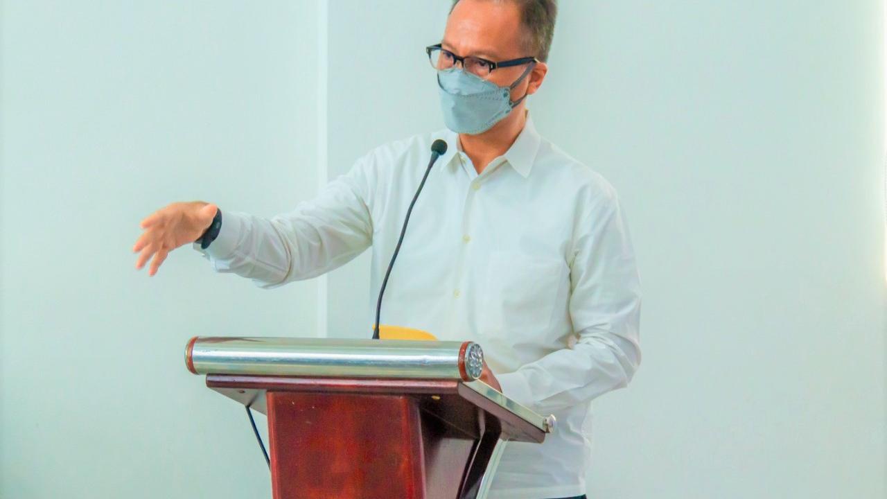 Menteri Perindustrian Agus Gumiwang Kartasasmita