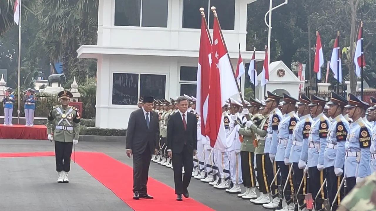 Menhan RI-Singapura Sepakat Jaga Perdamaian ASEAN, Siapkan Latihan Militer Bareng di Indonesia