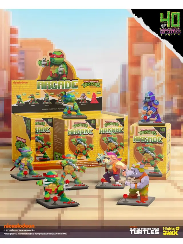 Mighty Jaxx Teenage Mutant Ninja Turtles Food Fighting Collectible Figurine | by Artist Ndikol Vinyl Art Toys