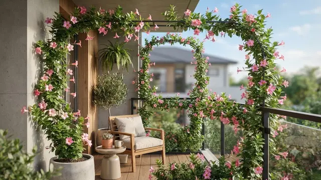 Tanaman Rambat untuk Menghias Balkon
