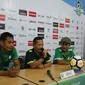 PSMS Medan dalam krisis pemain saat menghadapi Borneo FC (Liputan6.com/Reza Efendi)