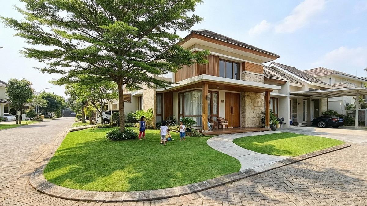 15 Inspirasi Taman Depan Rumah Tanpa Pagar yang Estetik, Hadirkan Kesan Mewah dan Lapang