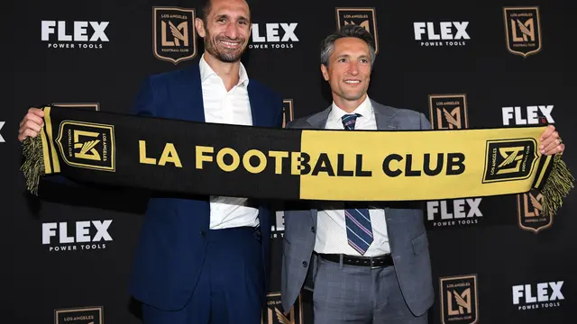 Bek Giorgio Chiellini Resmi Diperkenalkan Los Angeles FC
