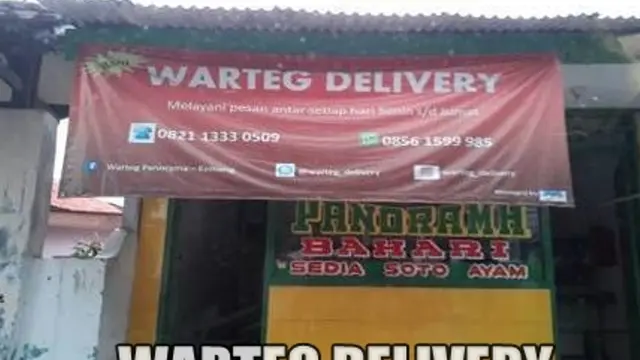 6 Foto Ini Buktikan Warteg Indonesia Sumber Kelucuan