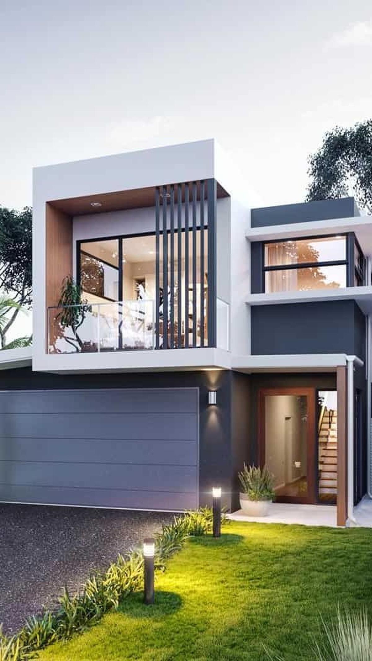 Desain Rumah Kontemporer Scandinavian