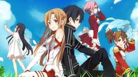 Anime Sword Art Online. (A-1 Pictures)