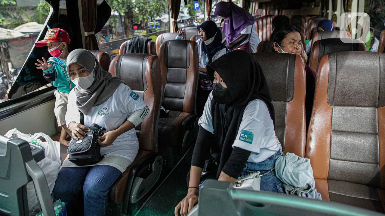 Antusias Warga Ikut Program Mudik Gratis