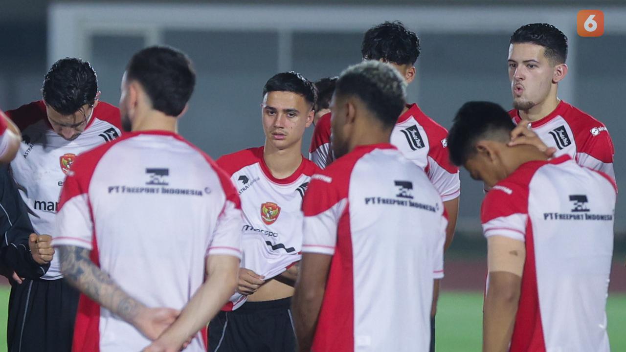 Foto: Sempat Dicoret Shin Tae-yong, Eliano Reijnders Tetap Semangat Ikut Latihan Bersama Timnas Indonesia Jelang Laga Melawan Arab Saudi