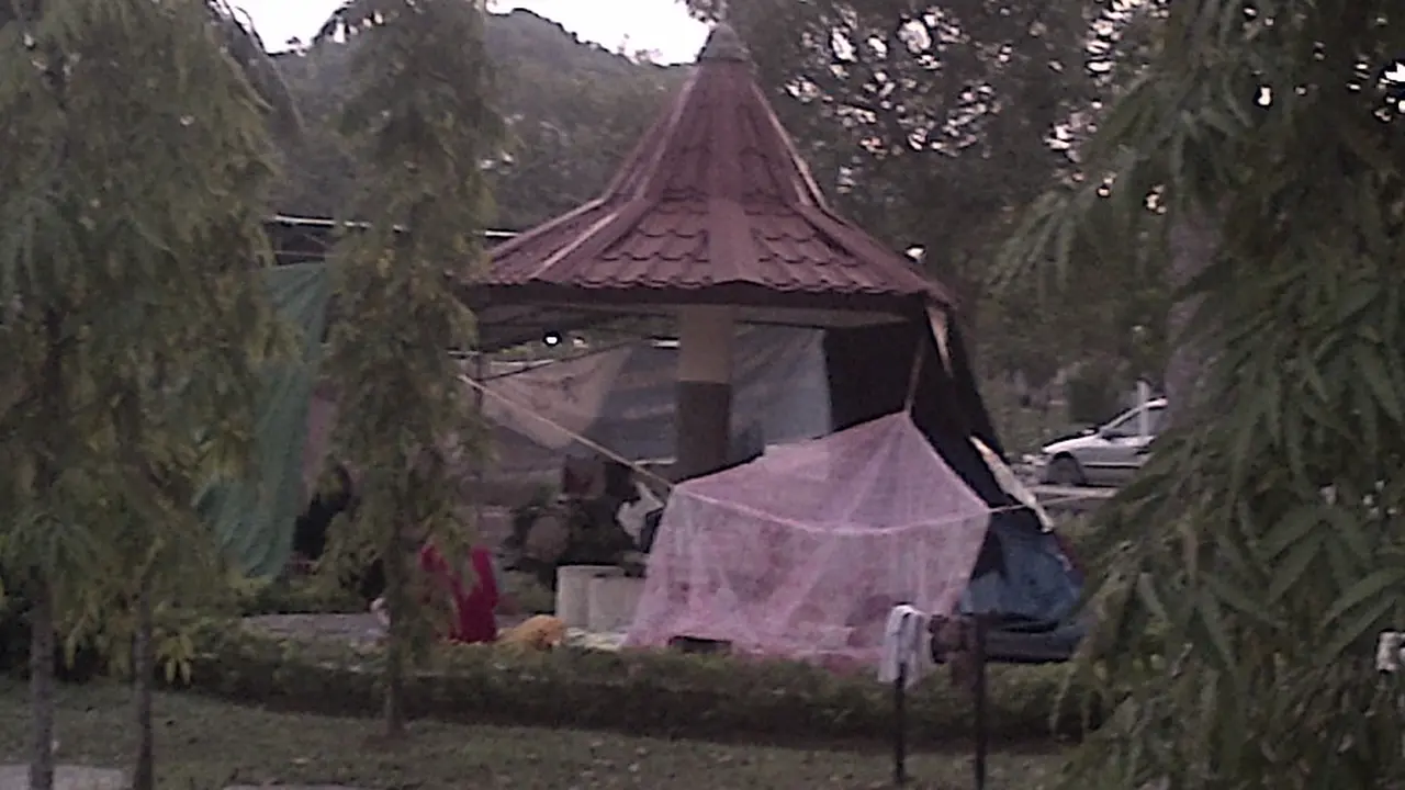 Tenda Pengungsi Suriah di Batam