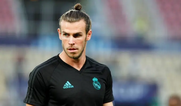 Pemain sayap Real Madrid, Gareth Bale.