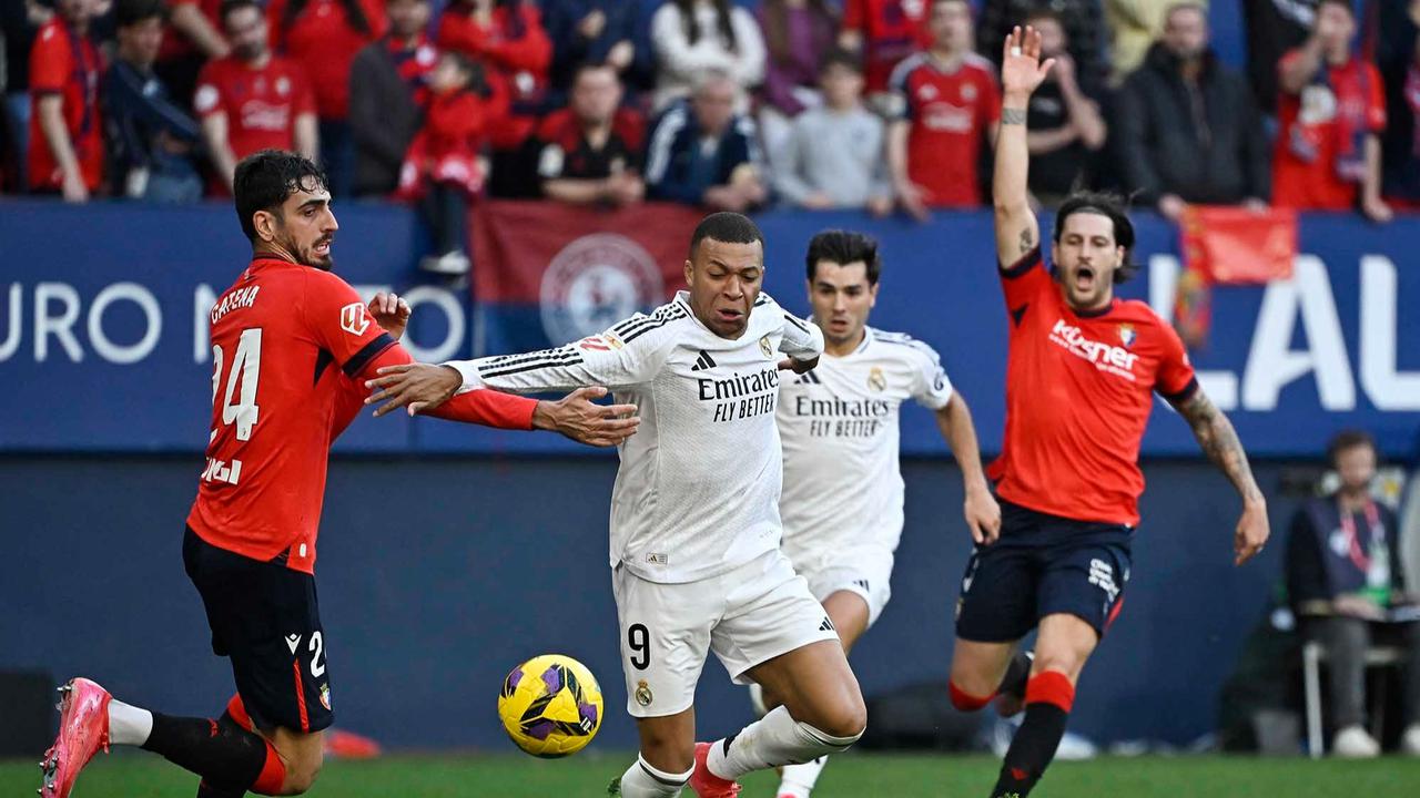 FOTO: Ditahan Imbang 1 -1 dengan Osasua, Posisi Real Madrid  di Puncak Liga Spanyol Terancam