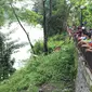 Pemuda Purbalingga hilang di Sungai Klawing usai pesta miras (Liputan6.com / Galoeh Widura)
