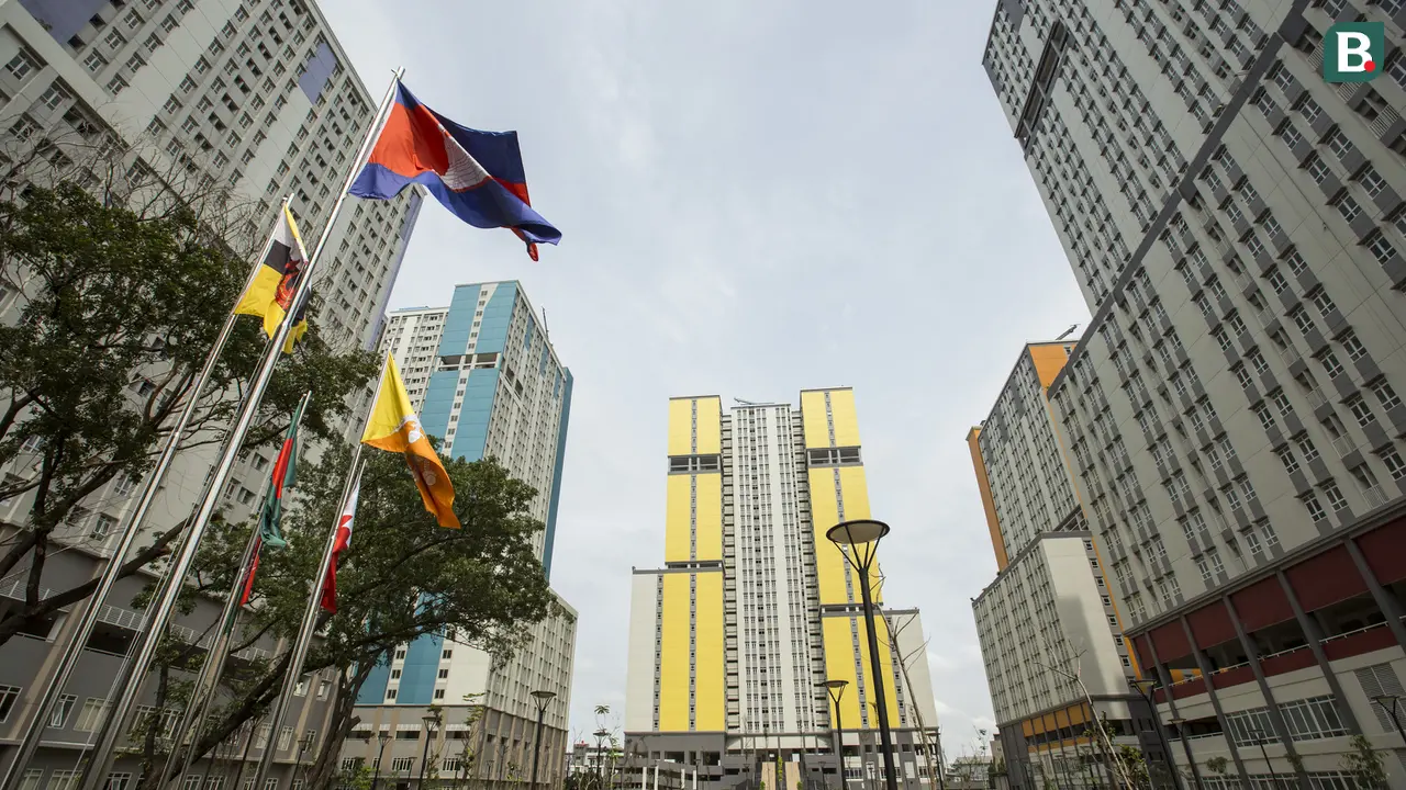 Suasana Wisma Atlet Kemayoran