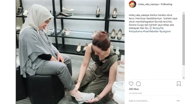 Cinta Ratu Nansya (Foto: Instagram)