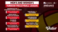 Link Live Streaming Turkish Volleyball League 2022/23 di Vidio 20-28 Desember 2022