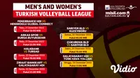 Link Live Streaming Turkish Volleyball League 2022/2023 di Vidio, 20-28 Desember 2022