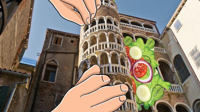 Seniman Ini Gabungkan Ilustrasi dengan Bangunan Asli, 7 Hasilnya Mengagumkan