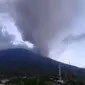 Gunung Gamalama mengeluarkan abu vulkanik sejak Rabu (3/8/2016) pagi. (Istimewa)