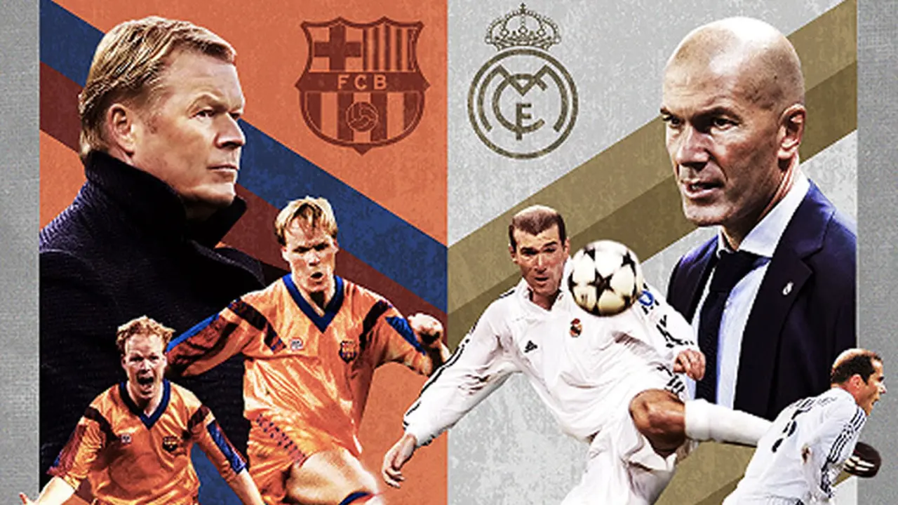 Ronald Koeman dan Zinedine Zidane