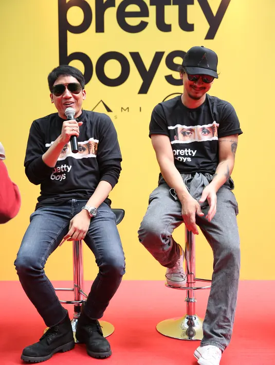 Desta dan Vincent (Adrian Putra/Fimela.com)