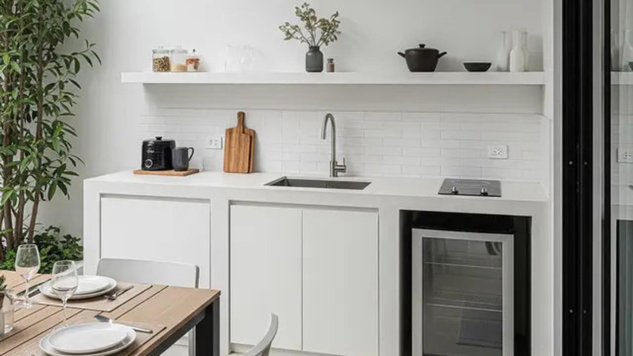 9 Model Dapur Terbuka 2x3 Meter Rumah Type 45 dengan Area Makan Ala Kafe Outdoor