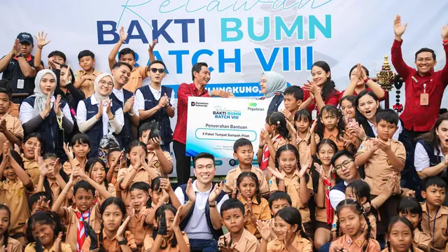 Sinergi Pegadaian & Relawan Bakti BUMN Batch VIII Bangun Desa Aan yang Mandiri dan Berkelanjutan