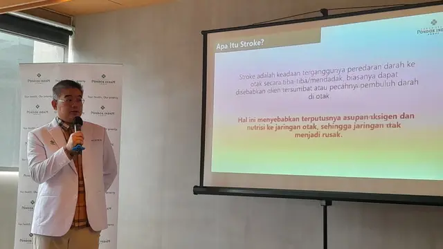 Dokter Sigit Dewanto H., Sp.N, FINS, FINA dari RS Pondok Indah - Puri Indah Jakarta menjelaskan tentang stroke.