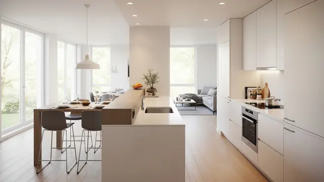 Model Sekat Dapur Minimalis yang Bikin Ruang Terlihat Terpisah tapi Tetap Terbuka