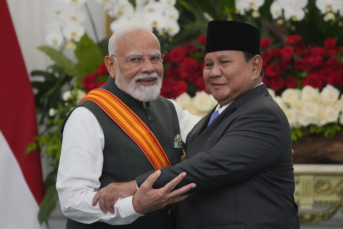 FOTO: Presiden Prabowo dan PM Modi Bahas Penguatan Kemitraan Strategis Indonesia India