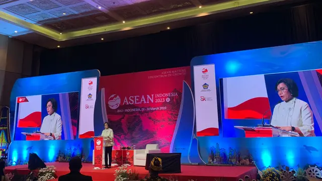 Menteri Keuangan (Menkeu ) Sri Mulyani Indrawati