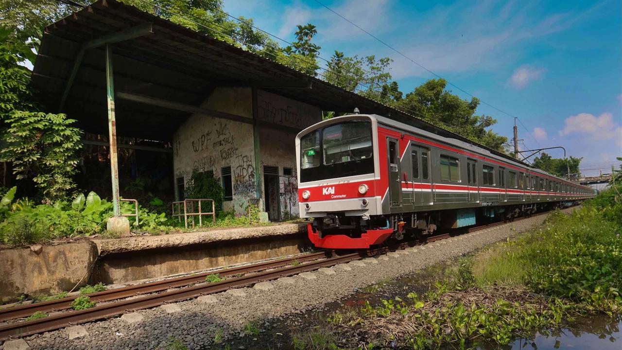 FOTO: Stasiun Gunung Putri Menanti Aktivasi Kembali di Jalur Nambo