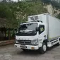 Mitsubishi Fuso Canter FE 84GS menjadi andalan bagi pelaku bisnis logistik. (KTB)