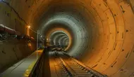 Menyusuri Lorong Bawah Tanah MRT Jakarta