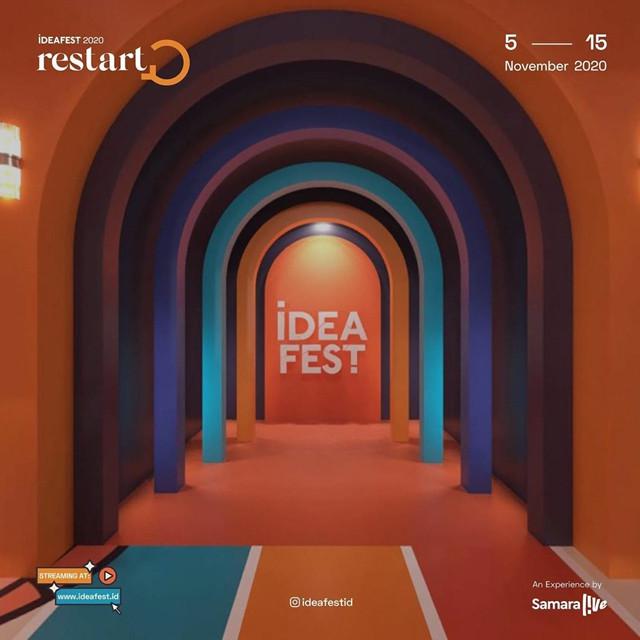 Usung Tema Restart, IDEAFEST 2020 Hadirkan Lebih dari 110 Tokoh Inspiratif