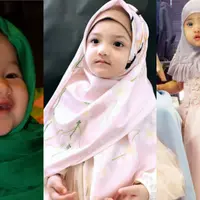 Ketika para anak artis pakai hijab. (dok. Instagram)
