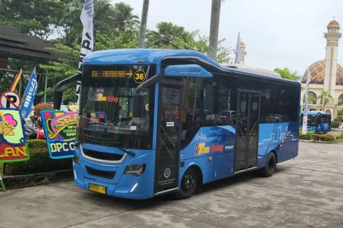 Bus Trans di Padang Dilengkapi Teknologi Keselamatan Canggih (ist)