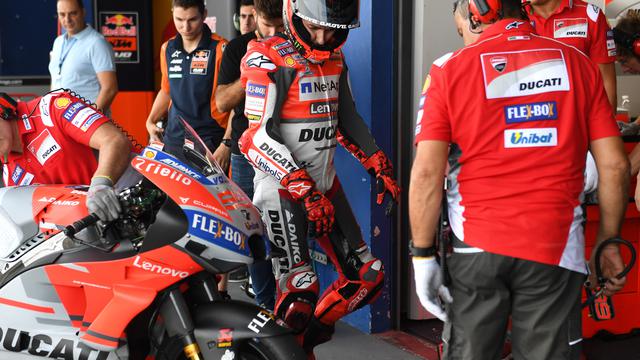 Jorge Lorenzo saat tampil di MotoGP Thailand