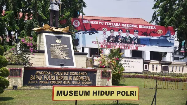 6 Potret Museum Hidup Polri yang Masih Aktif Jadi Polrestabes Surabaya