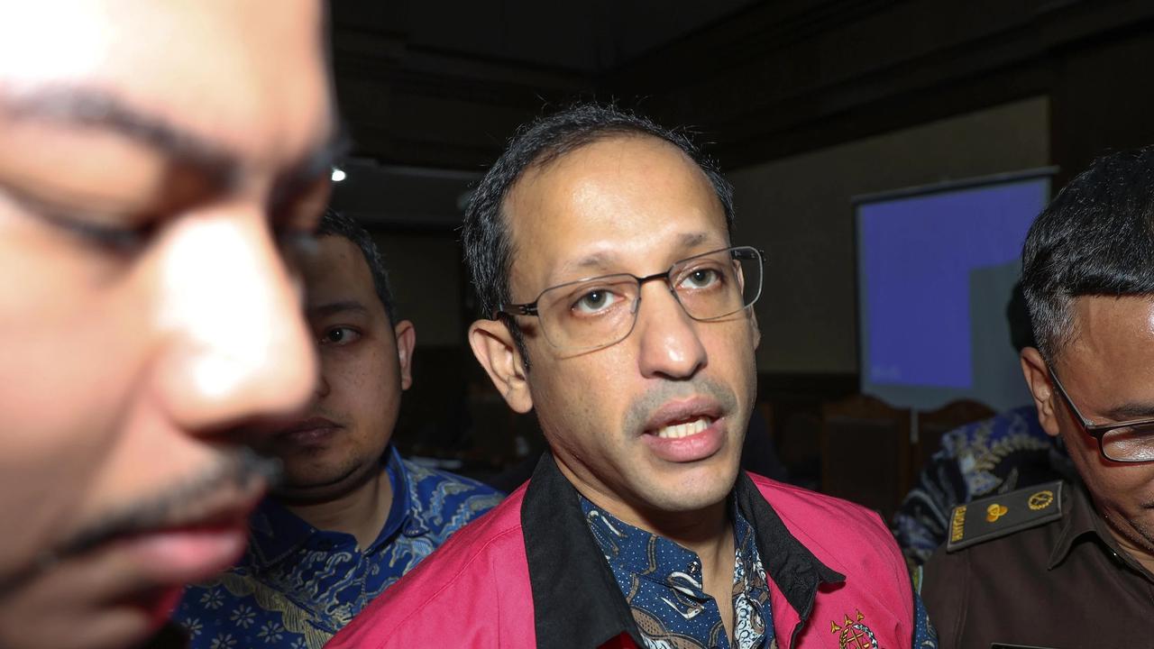 FOTO: Nadiem Jelaskan Tim Bayangan Kemendikbudristek di Sidang Chromebook