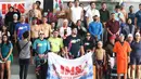 Acara 1st Nika Fun Relay Swimming Championships 2025 semakin meriah dengan beragam penghargaan yang diberikan kepada peserta seperti Juara kategori Best Team Masters, Best Team Corporate sampai Best Team Family Relay. (Dok. Akuatik Indonesia)