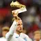 Penyerang Timnas Inggris, Harry Kane menjadi top skor Piala Dunia 2018. Bomber Tottenham Hotspur itu mengemas enam gol yang membuatnya memenangkan Sepatu Emas Piala Dunia di Rusia. (AFP/Glyn Kirk)