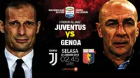 Juventus vs Genoa (Liputan6.com/Abdillah)