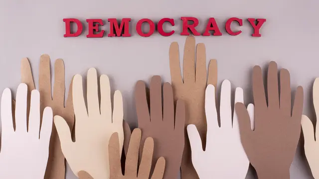 Ilustrasi demokrasi