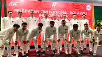 Para pemain Timnas Voli Putra Indonesia bersiap membela Merah Putih pada Asian Games 2026 di Nagoya, Jepang. Kamis (24/9/2026).