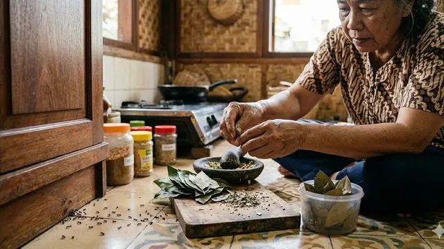 Cara Mengusir Semut di Rumah (Foto: Gemini AI)