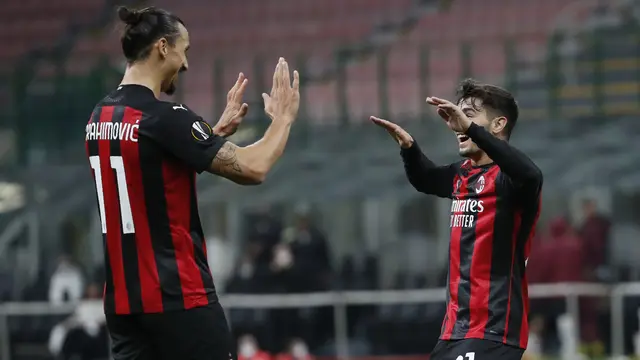 Gelandang serang AC Milan, Brahim Diaz.